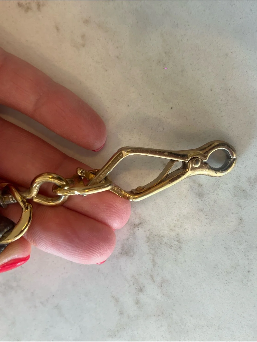 Louis Vuitton Monogram Leather Dog Leash in Brown and Tan
